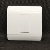 Blank Plate 86 Type Thickened Furniture Switch Socket Concealed Box Bezel Yalwhite Cover Blank panel Fill empty plate Matsumoto