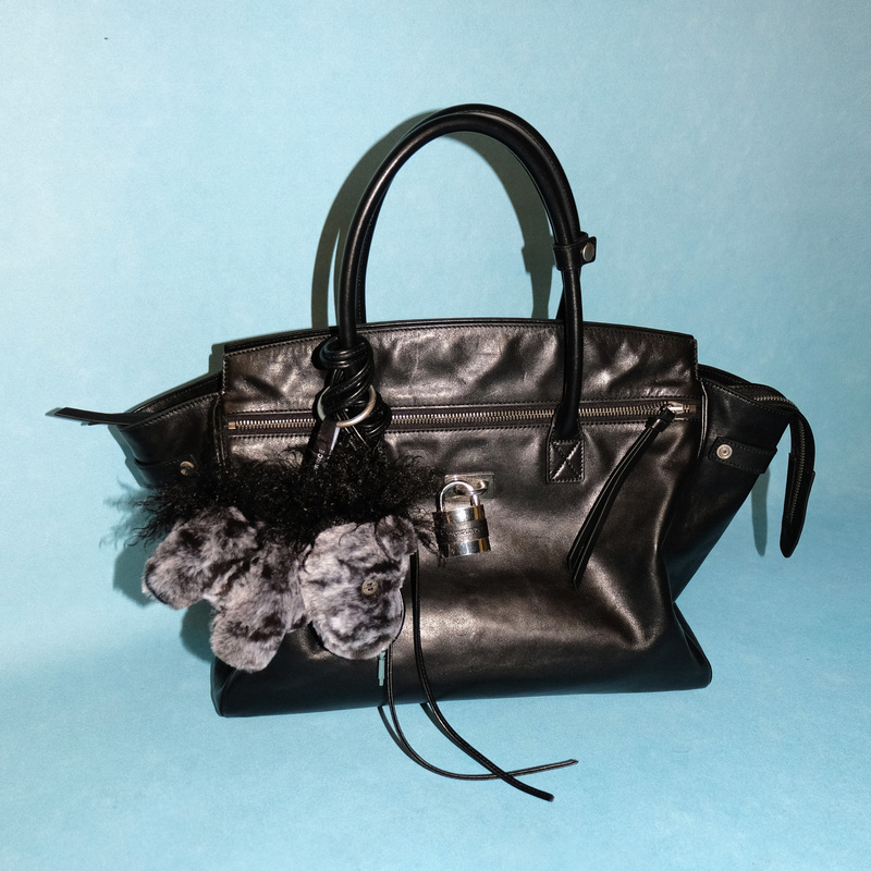 Masonprince* Playing Time Unfinished Series Functional City Handbag Masonprince* Playing Time Unfinished Series Functional City Handbag