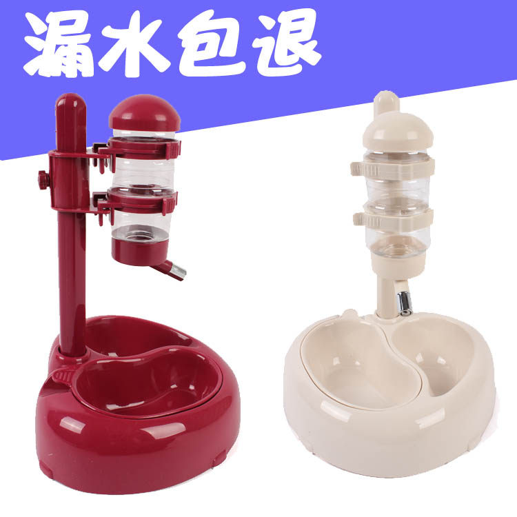 No Leaks dogs Drinking water Pets Feeder Teddy Bou Beauty Dogs Standing Drinking Water Pot Puppy Kettle 