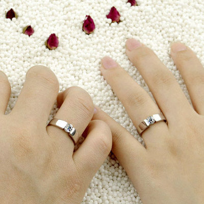 Bague mixte en Matiere mixte - Ref 3086855 Image 4