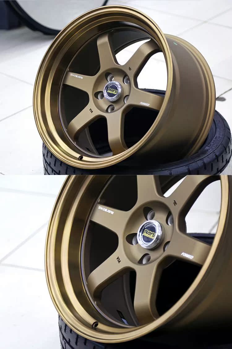 TE37V 18 Bánh xe nổ rộng 19 inch cho Reiz BMW cc Mondeo Audi a4 	mâm xe ô tô 7 chỗ