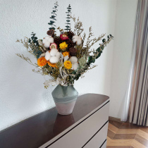 Yunnan dried flower Home flower arrangement flower Flower Flower Flower dried flower star eucalyptus leaf Mothers Day gift dried flower