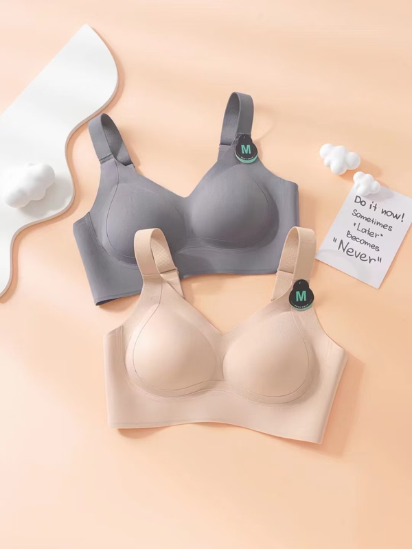 Dafengqi 529 Anti-Gravity Lifting and Fixing Seamless Thin Bra for Large Busts, Enhancing Bust Appearance, Gathering Side Breasts, Anti-Sagging, Shockproof Bra Dafengqi 529 Anti-Gravity Lifting and Fixing Seamless Thin Bra for Large Busts, Enhancing Bust Appearance, Gathering Side Breasts, Anti-Sagging, Shockproof Bra