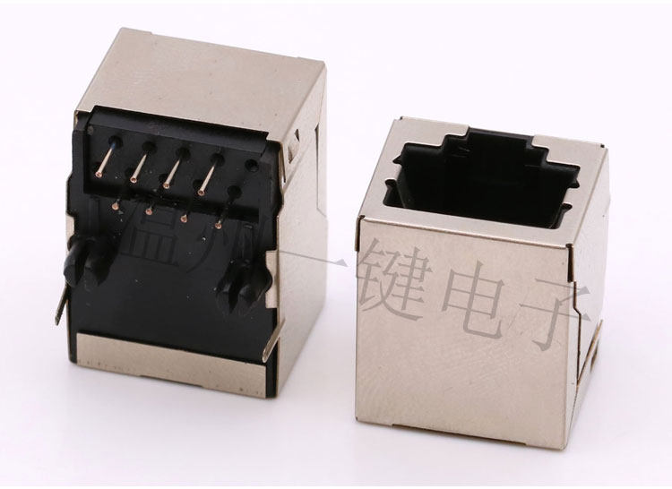 RJ45插座 18.3/21MM 58 8P8C 58 网络接口/网线插座 长18*高13mm-阿里巴巴