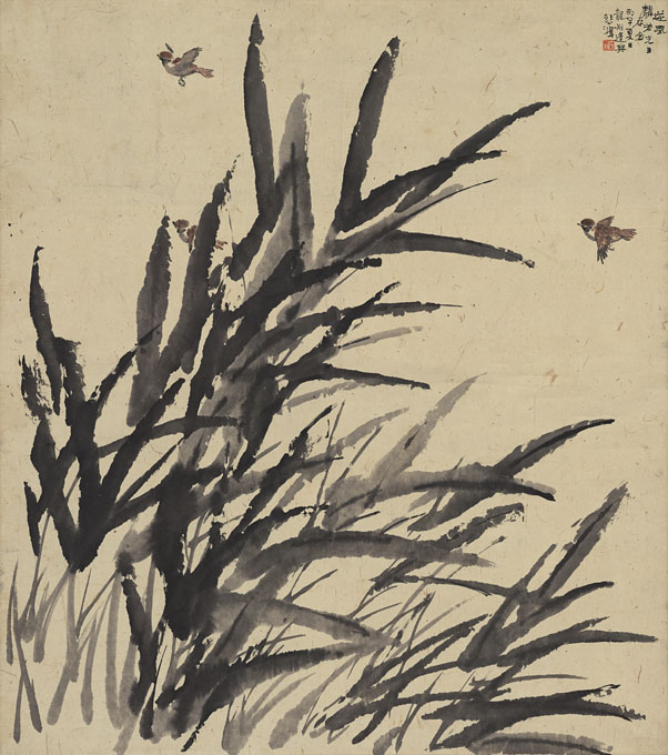 Copy print Xu Beihong headwind 88x99cm Paper Ben-Taobao