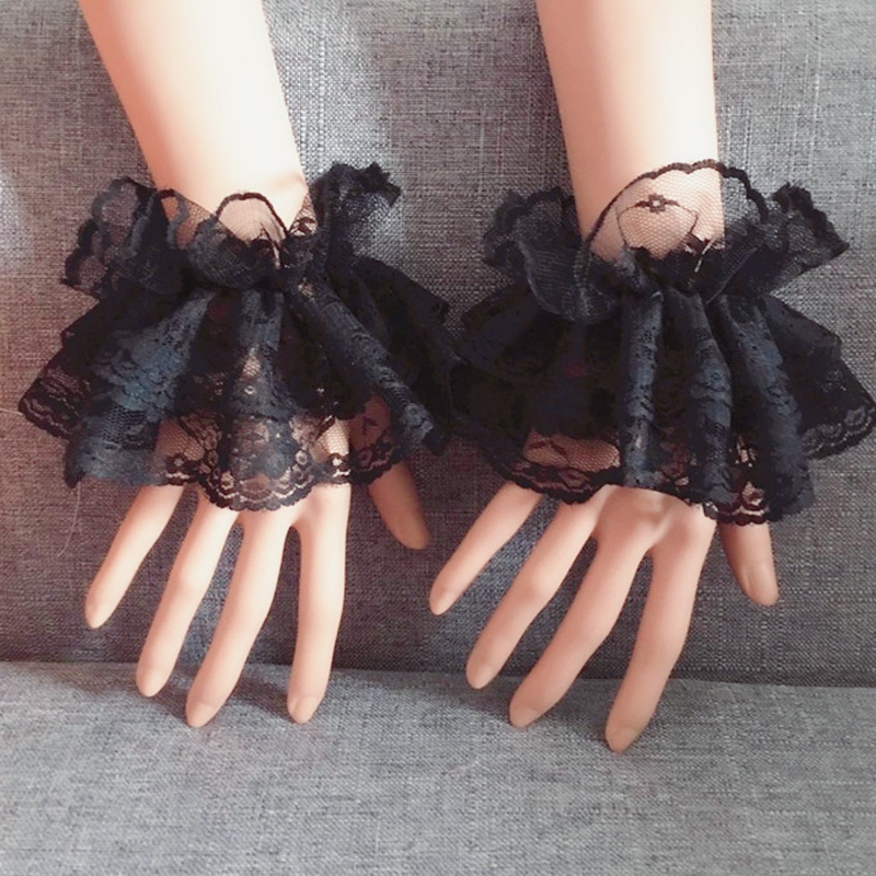 1 Pair Of Black Sleevessolar system Lolita the soft girl Headwear Hair band Lo Niang Sweet daily Hairpin KC Versatile Lolita Accessories Small things Adorable