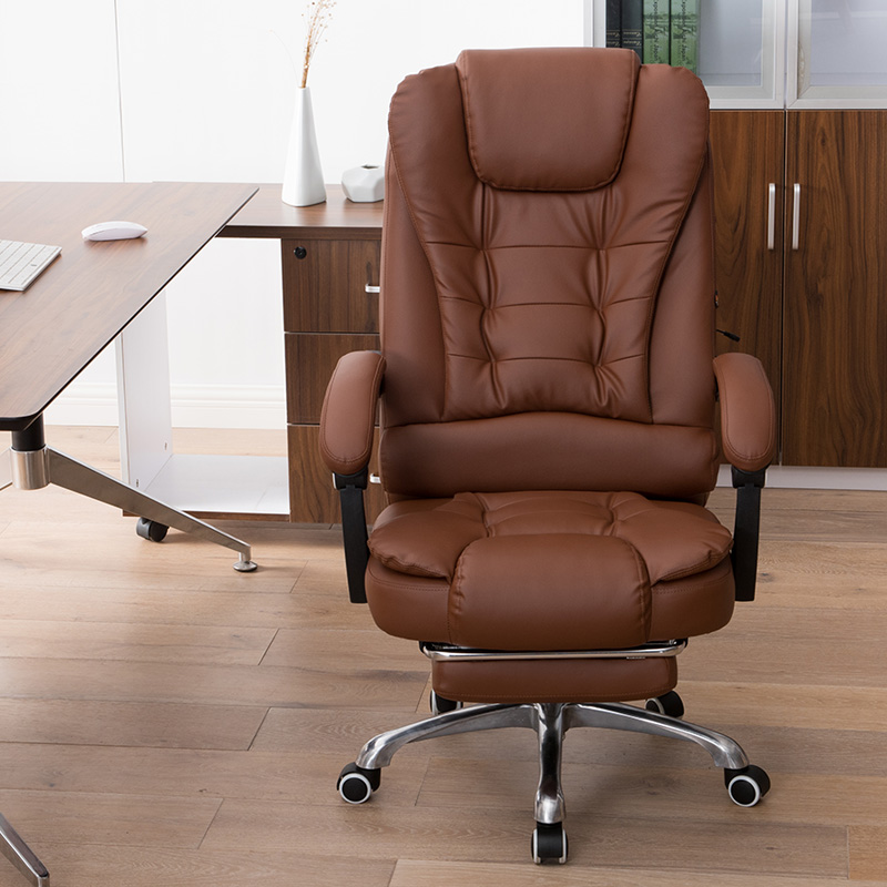 Boss chair reclining comfortable leisure office chair massage footrest lift swivel chair backrest chair computer chair home