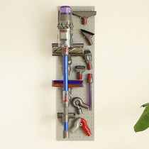 Dyson puppy vacuum cleaner storage rack accessories storage bracket broom steam mop support frame wooden hole board