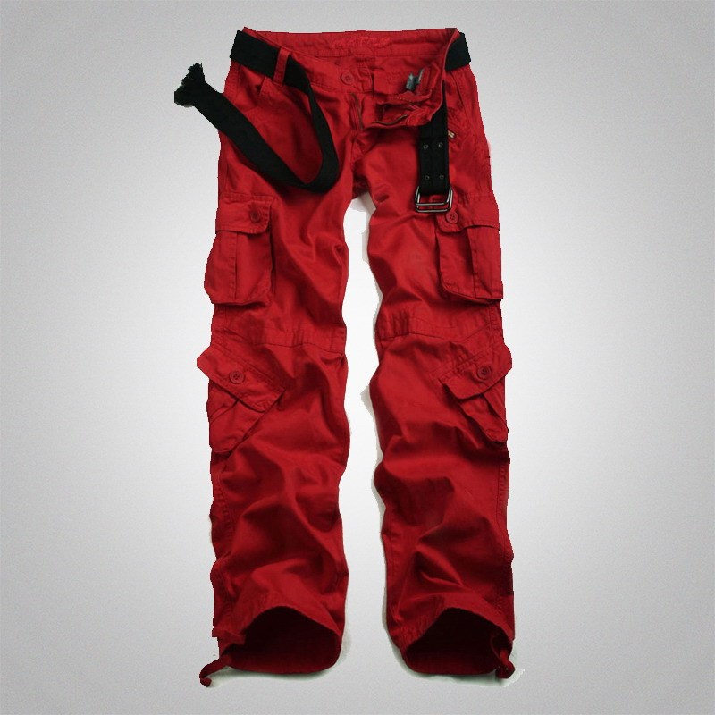 American-Style Fashion Loose Hip-Hop Women's Outdoor Cargo Pants Camouflage Pants Multi-Pocket Straight Casual Long Pants Plus Size