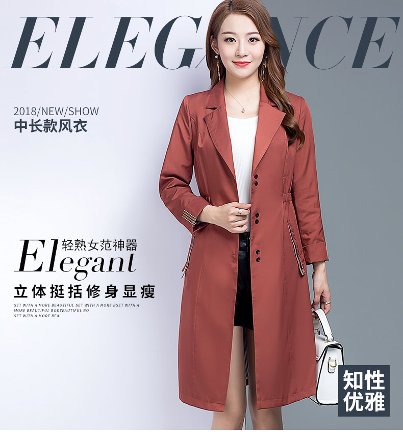 Trench pour femme      en Polyester - Ref 3228168 Image 8