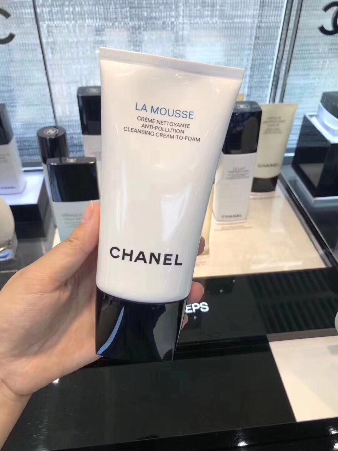 Spot CHANEL Chanel softly foam washed face cream 150ml Mountain tea Flowers surface milk