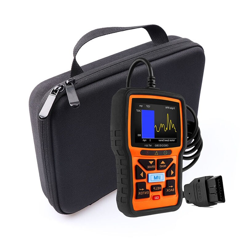 Applicable FOXWELL NT301 Obd2 CAR FAULT DIAGNOSTIC INSTRUMENT KIT PORTABLE HAND BOX