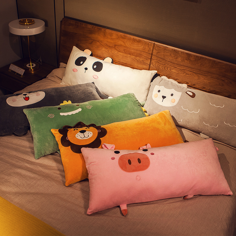 Diorsnoy Pillow Single Cute Girl Student Dormitory Simple and Comfortable Male Pillow Cartoon