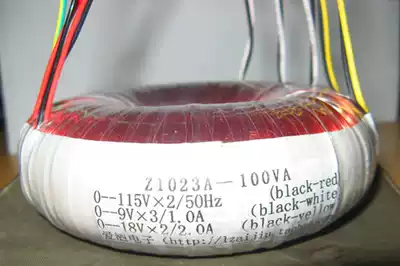 Recommended new 100VA Hi-Fi audio special O-type British red wire transformer (size 39 * 106mm)