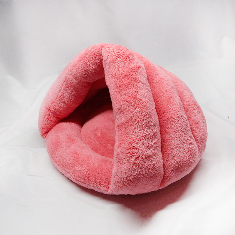 Cat nest Winter warm Teddy kennel Cat sleeping bag Little cat house Pet nest Cat mat Pet supplies Four seasons