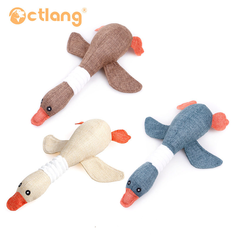 Dog teething wild goose sounding toys Teddy puppies golden retriever puppies large dogs grinding teeth bite-resistant toys