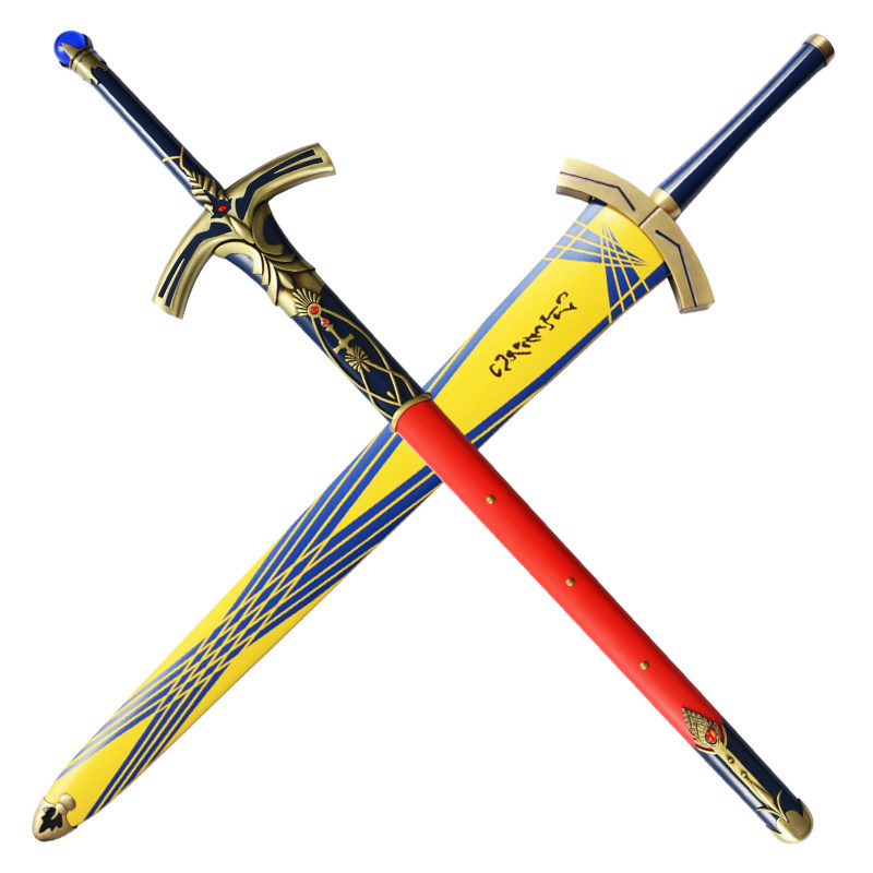 フルメタル石中剣 FATEシリーズ SABERゲームモデル 冷兵器 手鍛造打 フルメタル石中剣 FATEシリーズ SABERゲームモデル 冷兵器 手鍛造打