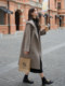 Double-sided wool woolen coat for women mid-length 2024 new autumn and winter high-end hooded wool woolen coat