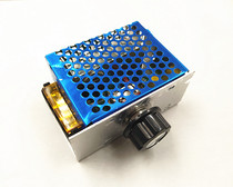 AC motor 4000W imported high-power thyristor electronic voltage regulator dimming speed regulating temperature 220V