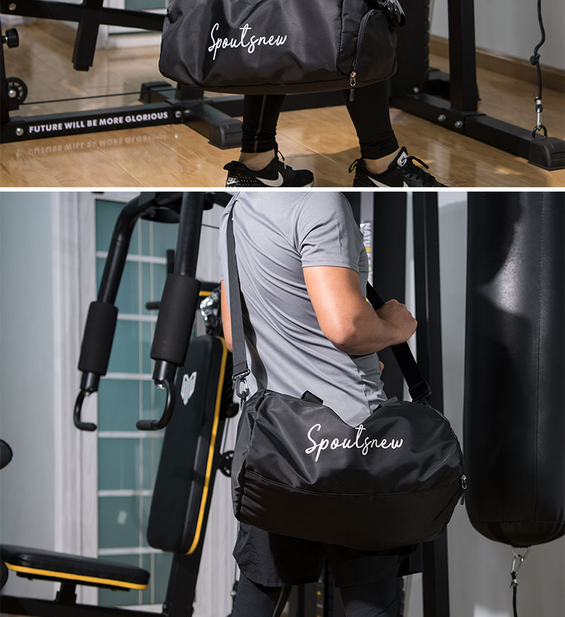 Túi thể dục nam khô thể thao ướt túi nữ slung công suất lớn túi du lịch ngắn xách tay túi duffel túi bơi - Túi du lịch bán túi du lịch đẹp