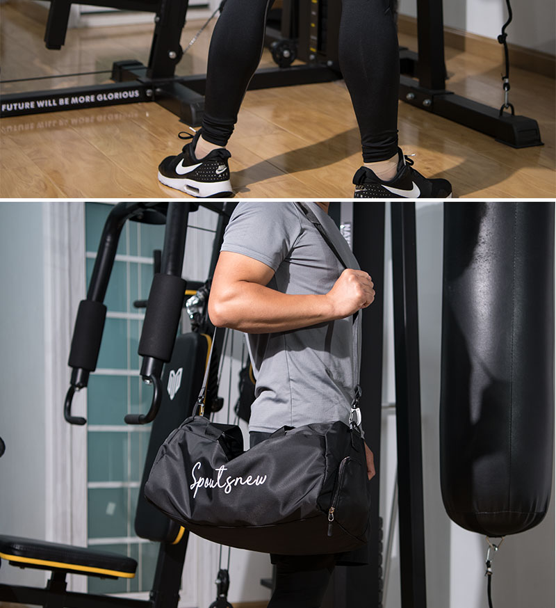 Túi thể dục nam khô thể thao ướt túi nữ slung công suất lớn túi du lịch ngắn xách tay túi duffel túi bơi - Túi du lịch bán túi du lịch đẹp