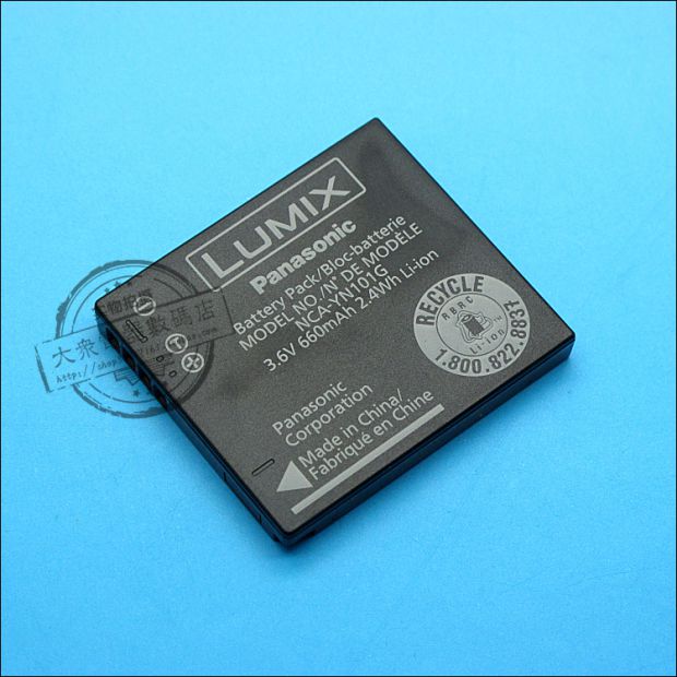 tấm lithium máy ảnh kỹ thuật số Lumix Panasonic NCA-YN101J YN101G YN101E gốc - Phụ kiện máy ảnh kỹ thuật số balo máy ảnh nhỏ gọn