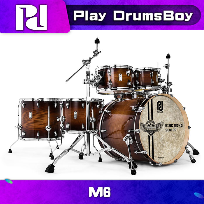 Play DrumsBoy M6 Zi Drum PD Jazz Drum Children's Test High End Teacher Drum High-end Playing Drum
