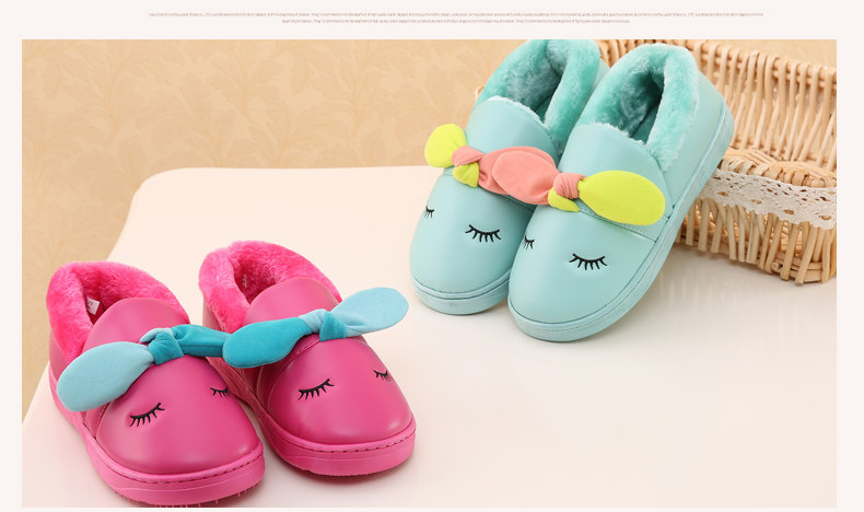 Pantoufles enfants en autre pour hiver - semelle caoutchouc - Ref 1032064 Image 26