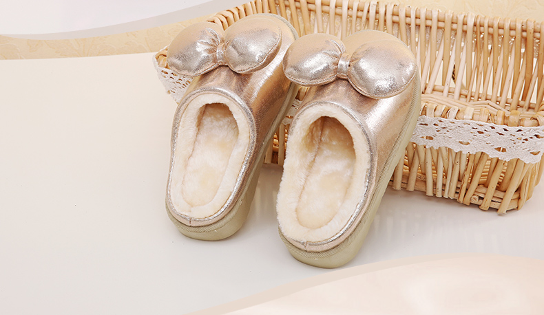 Chaussons enfants en coton pour hiver - semelle autre - Ref 1011336 Image 9