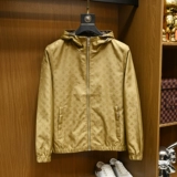 Мужская осенняя демисезонная куртка для отдыха, качественная ветрозащитная толстовка с капюшоном, облегающий крой