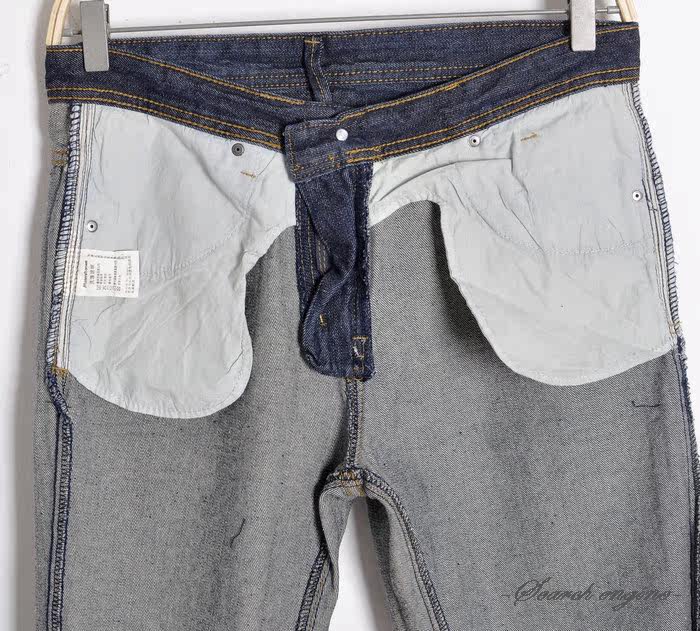 Jeans droite en vrac en coton pour Quatre saisons - Ref 1470972 Image 26