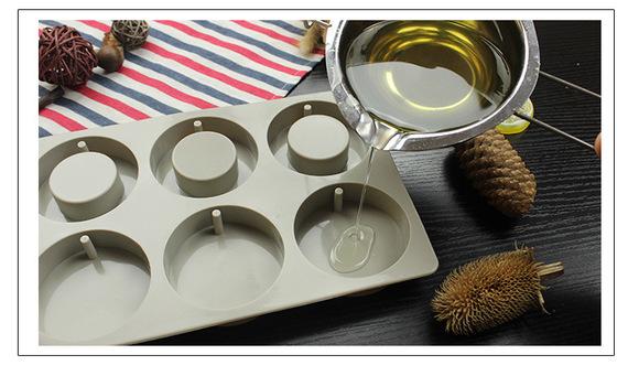 Hương liệu sáp khuôn tự làm khuôn silicone tự làm thạch cao tự chế handmade xà phòng thơm công cụ nến khuôn làm kem que