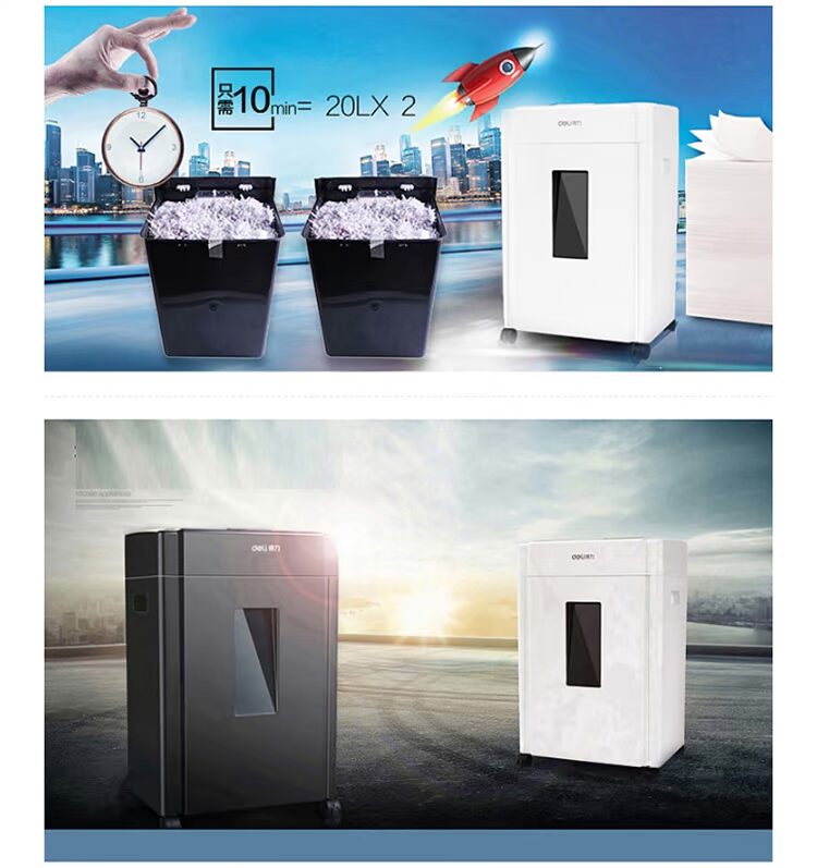 Máy hủy tài liệu deli9904 deli9904 chạy điện cao cấp 4 hạt bí mật - Máy hủy tài liệu
