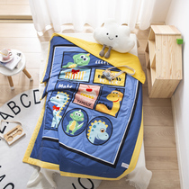 Pure cotton kindergarten air conditioning quilt Class A antibacterial mite removal Childrens summer cool quilt baby nap bedding thin quilt