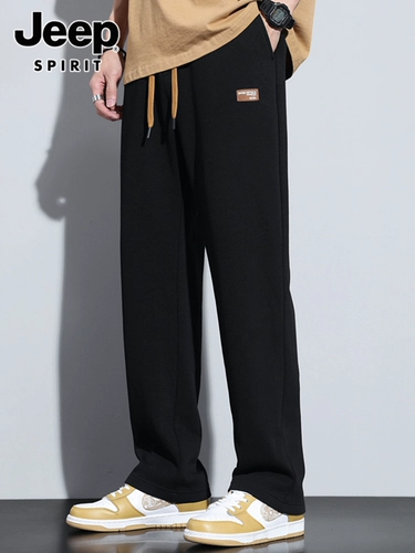 Jeep, мужской джип, летние тонкие штаны, свободный прямой крой