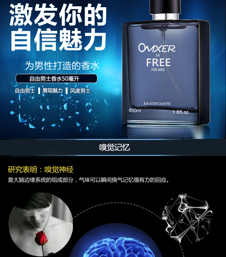 Nước hoa nam kéo dài hương thơm nhẹ nước hoa tươi người đàn ông hương vị đại dương thể thao sinh viên nước hoa quà tặng sinh nhật nam - Nước hoa nước hoa signorina hồng