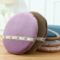 Four seasons round memory cotton cushion Small round stool cover seat cushion Butt pad summer computer office chair pad