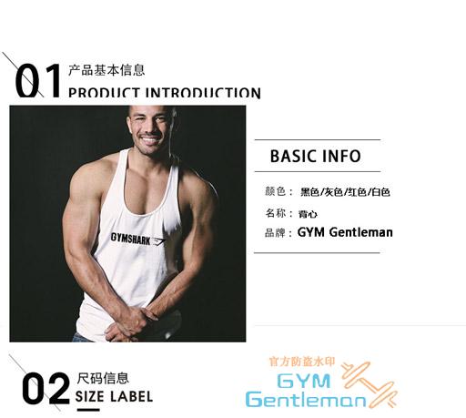 Cơ bắp GYMSHARK nam anh em tập thể hình vest thể hình lỏng lẻo nhanh khô mồ hôi thấm nước từ bông áo thể dục chấm com