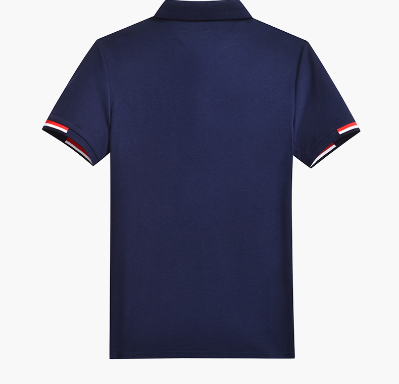 Áo sơ mi cộc tay nam Cartier mùa hè nam mới ve áo giản dị Slim áo thun ngắn tay nam polo áo