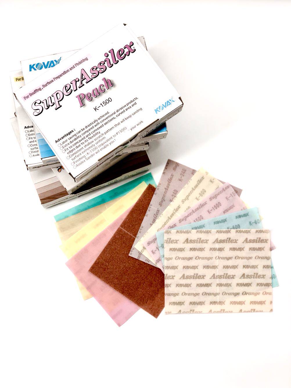 Japanese Double Eagle Kovax Love Show Li (Super Assilex) La suede square sandpaper 130 * 170mm k