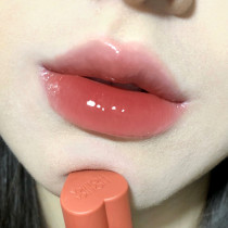 Not afraid 610 discontinued South Korea holika Love Lip Glaze 08 Mirror Water Light Peach Fig Milk Tea