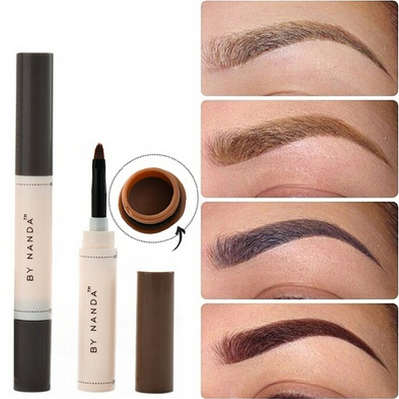 Eyebrow painting cream lazy eyebrow pencil colorful rhyme eyebrow shaping cream new eyebrow dyeing cream