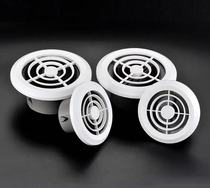 NEW WIND SYSTEM ABS INDOOR ROUND VENT ADJUSTABLE AIR VOLUME WITH STRAINER AIR BLAST AIR INTAKE EXHAUST AIR OUTLET