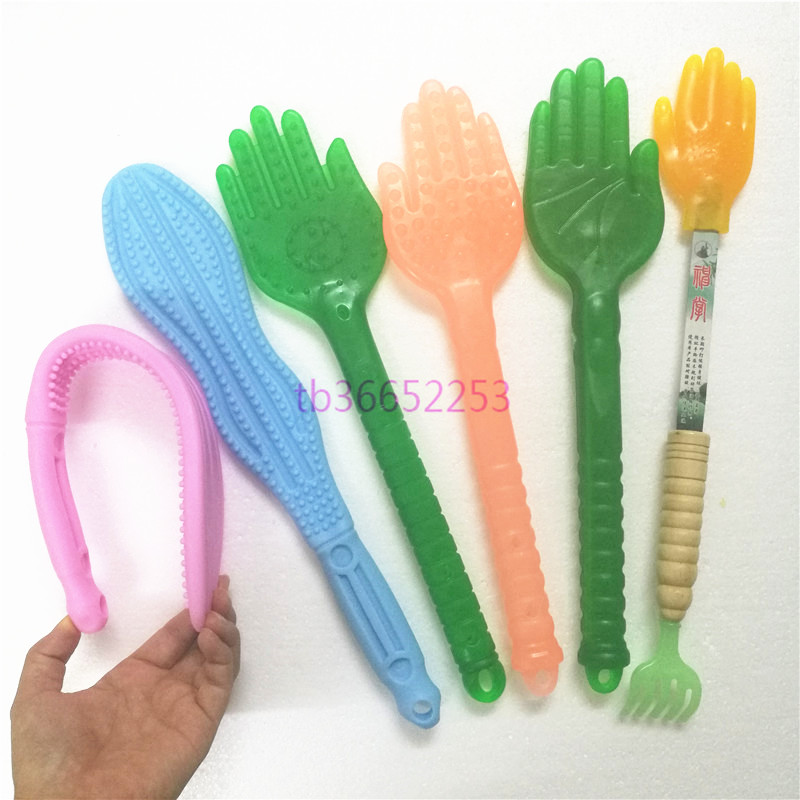 Sleeping household with full-body multi-function silicone massage rod taps fitness clap and shoot the solid palm