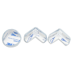 透明防撞角硅胶保护套防护角8个装