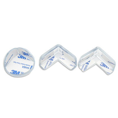 透明防撞角硅胶保护套防护角8个装