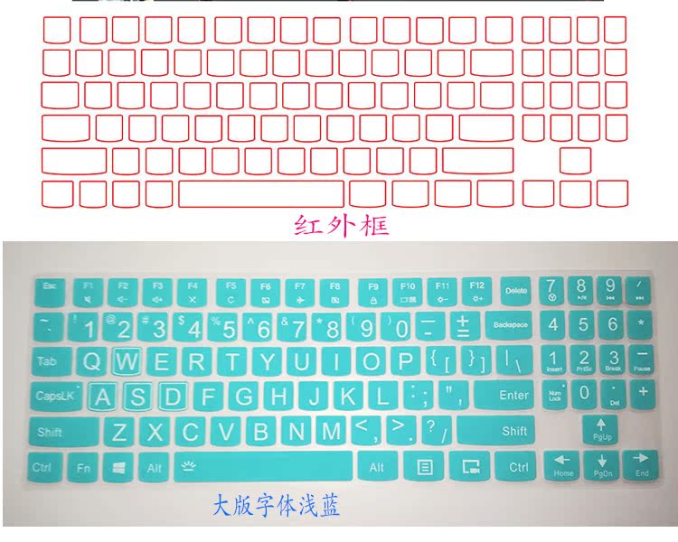 Lenovo saver Y720 nhanh Y520 máy tính xách tay 15,6 inch bàn phím bảo vệ màng bụi phủ đầy đủ - Phụ kiện máy tính xách tay sticker dán máy tính casio