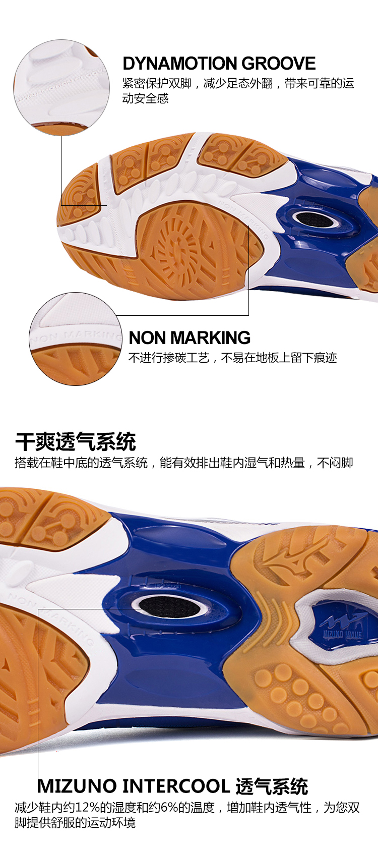 Mizuno bóng chuyền giày của nam giới cầu lông giày của nam giới giày giày của phụ nữ chuyên nghiệp bóng chuyền giày đào tạo giày của phụ nữ bóng chuyền giày giày nữ bitis
