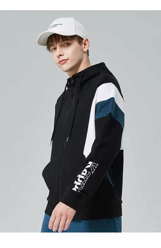 Kappa Мужской вязаный кардиган Kappa с капюшоном-K0A52MK31D-990