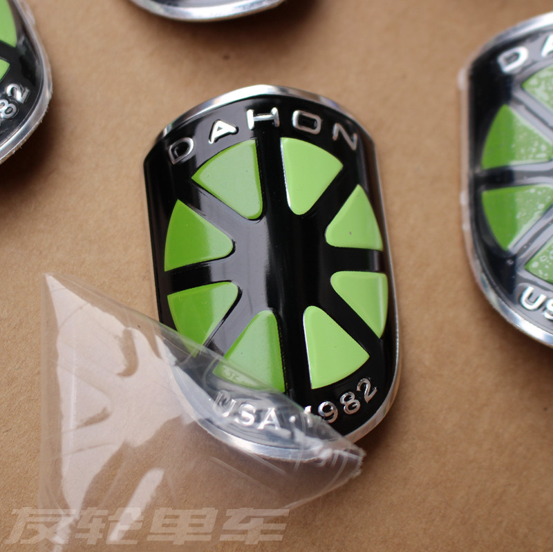 Original dress DAHON new big line metal head label Aluminum Alloy Nameplate Car logo LOGO